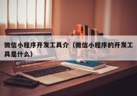 微信小程序开发工具介（微信小程序的开发工具是什么）